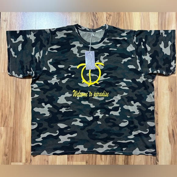 NWT Don't Touch The Turtles Box Tee In Camo Size XL - Picture 3 of 10
